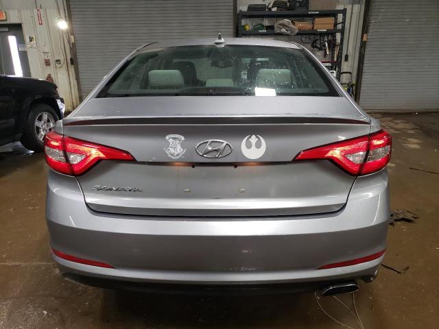 5NPE24AF7GH436447 - 2016 HYUNDAI SONATA SE SILVER photo 6