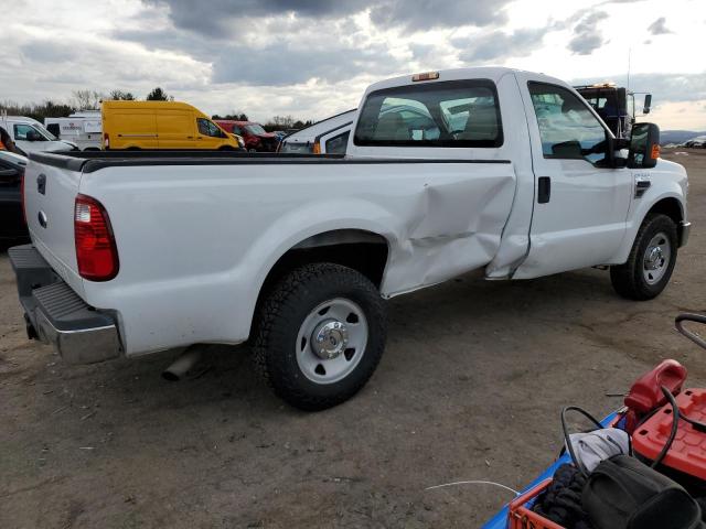 1FTNF20558ED54915 - 2008 FORD F250 SUPER DUTY WHITE photo 3