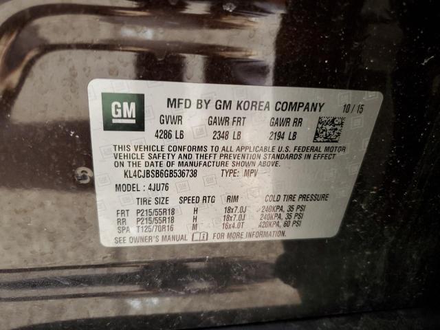 KL4CJBSB6GB536738 - 2016 BUICK ENCORE CONVENIENCE 紫色 照片 13