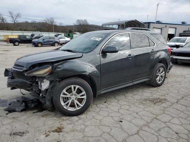 2GNALCEK1H6177920 - 2017 CHEVROLET EQUINOX LT BLACK photo 1