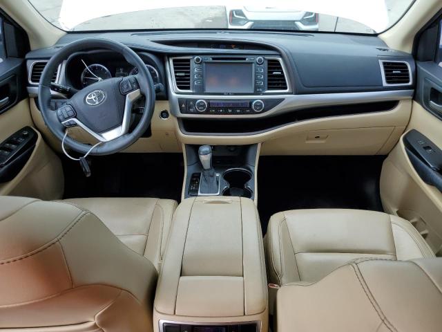 5TDKKRFH2FS112020 - 2015 TOYOTA HIGHLANDER XLE WHITE photo 8