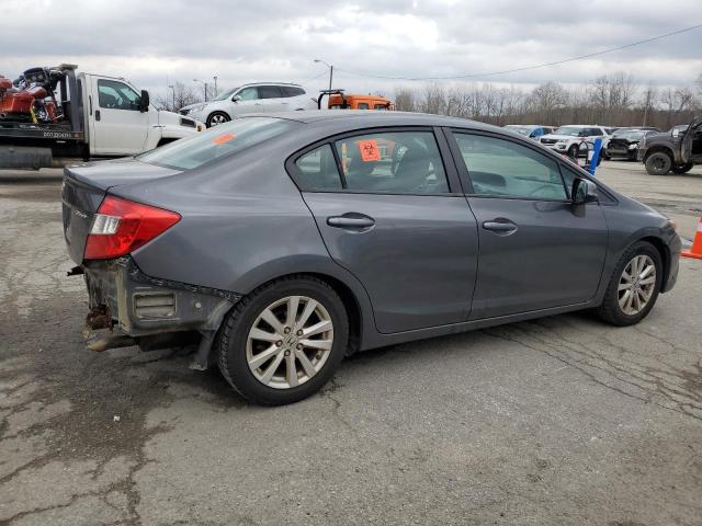 2HGFB2F83CH583579 - 2012 HONDA CIVIC EX GRAY photo 3