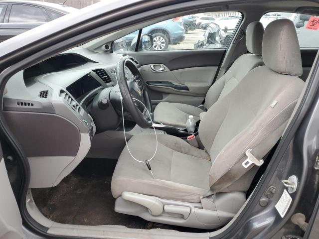 2HGFB2F83CH583579 - 2012 HONDA CIVIC EX GRAY photo 7