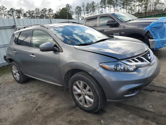 JN8AZ1MU9EW418546 - 2014 NISSAN MURANO S GRAY photo 4