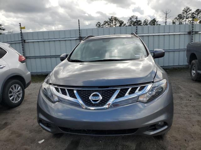 JN8AZ1MU9EW418546 - 2014 NISSAN MURANO S GRAY photo 5