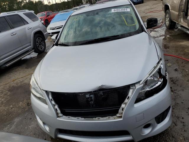 3N1AB7AP7DL561908 - 2013 NISSAN SENTRA S SILVER photo 5