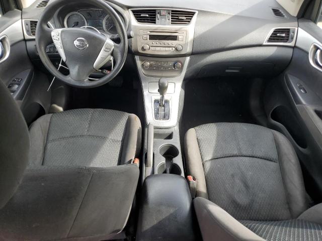 3N1AB7AP7DL561908 - 2013 NISSAN SENTRA S SILVER photo 8