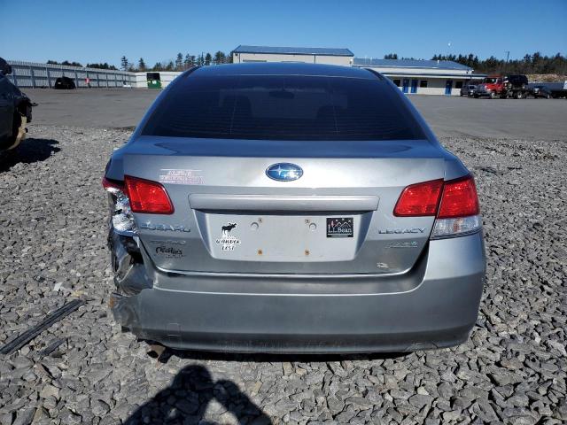 4S3BMBA67B3216392 - 2011 SUBARU LEGACY 2.5I SILVER photo 6