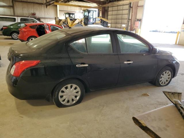 3N1CN7AP6CL856237 - 2012 NISSAN VERSA S BLACK photo 3