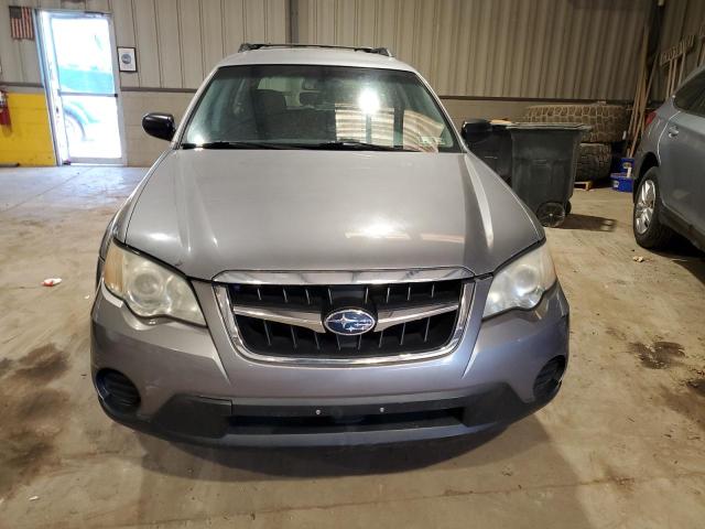 4S4BP60C697329142 - 2009 SUBARU OUTBACK GRAY photo 5