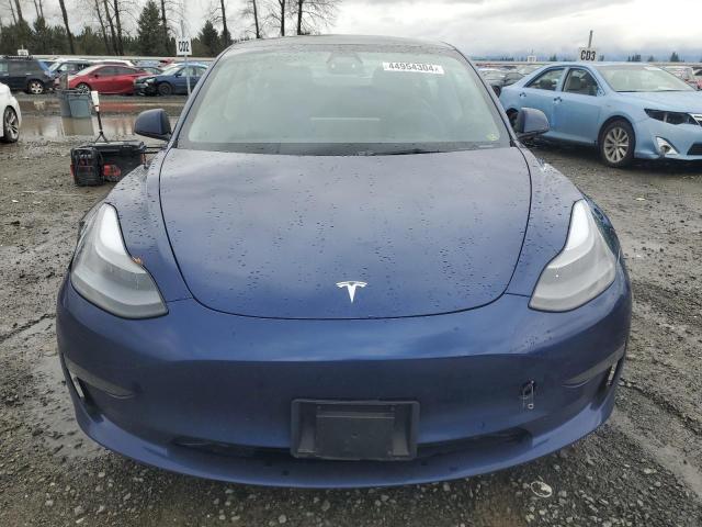 5YJ3E1EA1NF107721 - 2022 TESLA MODEL 3 BLUE photo 5