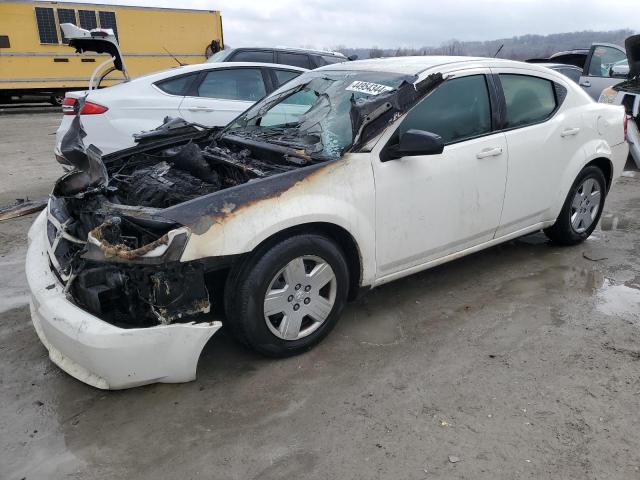 1B3CC4FB5AN133315 - 2010 DODGE AVENGER SXT WHITE photo 1