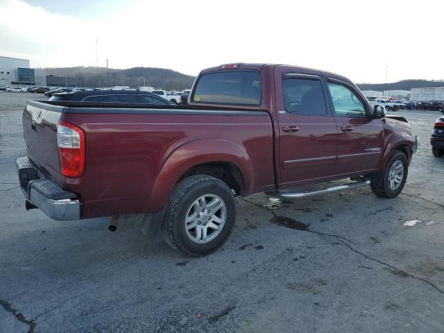 5TBET341X5S475427 - 2005 TOYOTA TUNDRA DOUBLE CAB SR5 BURGUNDY photo 3