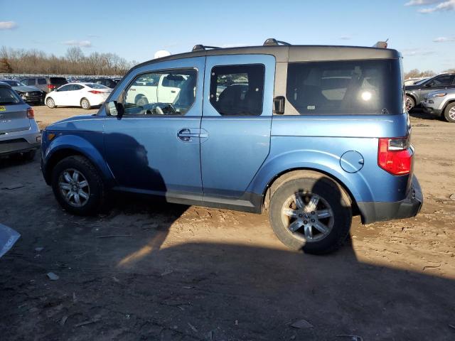 5J6YH28788L002687 - 2008 HONDA ELEMENT EX BLUE photo 2