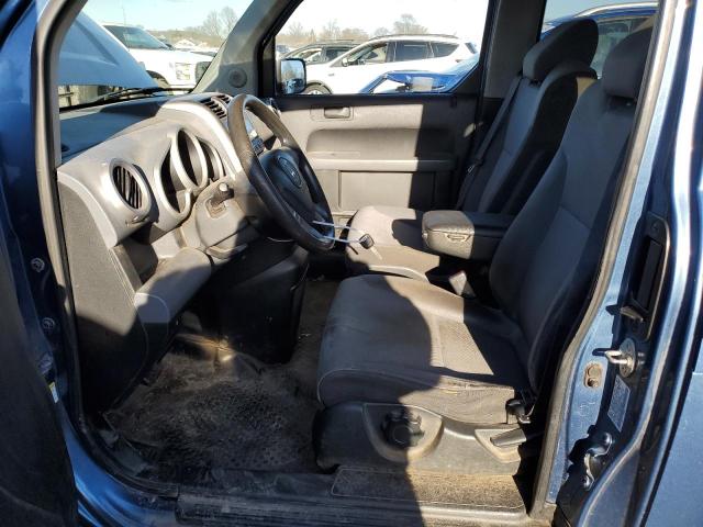 5J6YH28788L002687 - 2008 HONDA ELEMENT EX BLUE photo 7