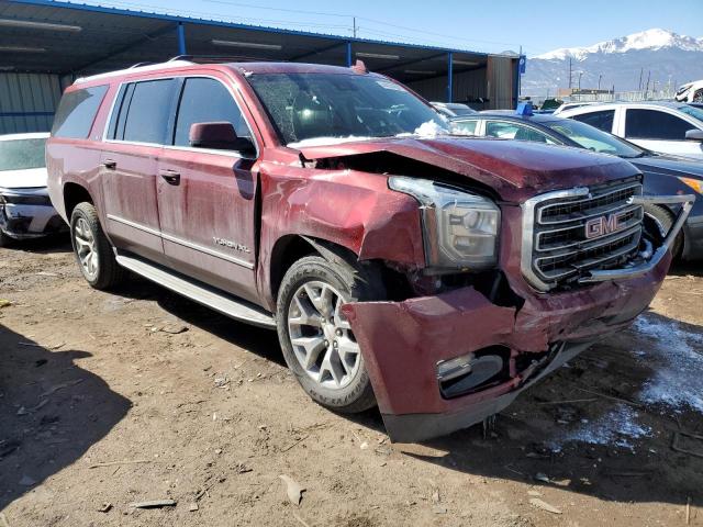 1GKS2GKC8HR200350 - 2017 GMC YUKON XL K1500 SLT RED photo 4