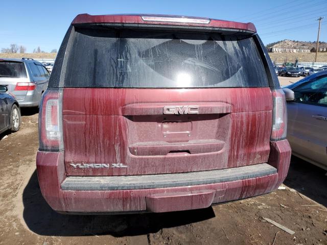 1GKS2GKC8HR200350 - 2017 GMC YUKON XL K1500 SLT RED photo 6