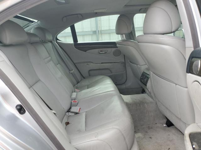 JTHBL46F575006794 - 2007 LEXUS LS 460 SILVER photo 10