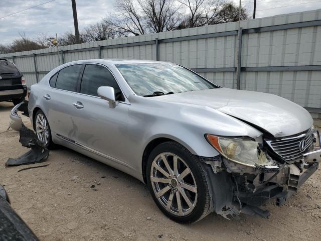 JTHBL46F575006794 - 2007 LEXUS LS 460 SILVER photo 4