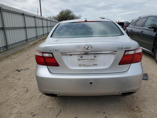 JTHBL46F575006794 - 2007 LEXUS LS 460 SILVER photo 6