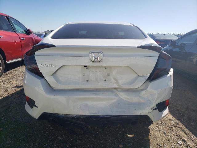 2HGFC2F67MH541235 - 2021 HONDA CIVIC LX WHITE photo 6