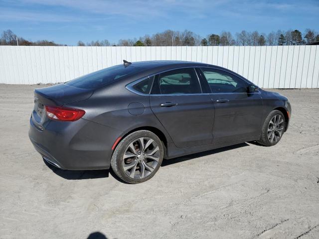 1C3CCCEG2FN583456 - 2015 CHRYSLER 200 C GRAY photo 3