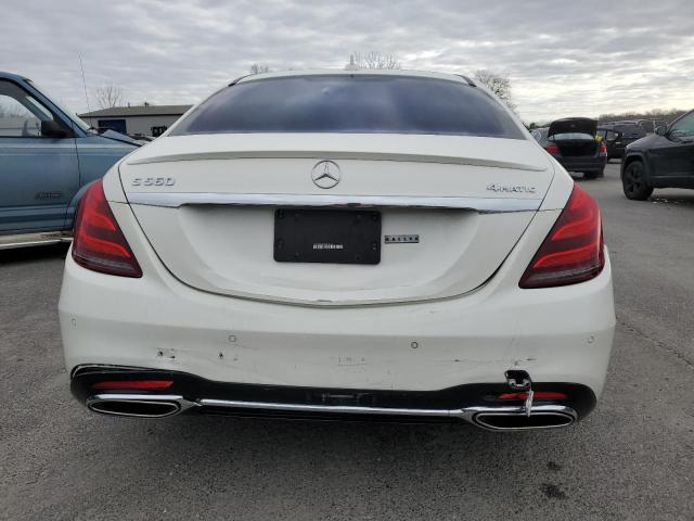 WDDUG8GB5JA390629 - 2018 MERCEDES-BENZ S 560 4MATIC WHITE photo 6