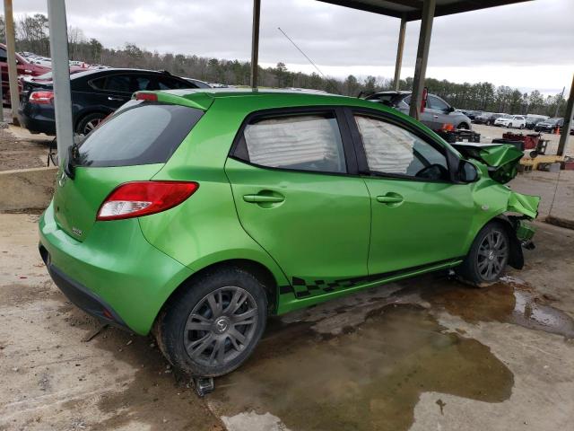 JM1DE1KYXD0169105 - 2013 MAZDA MAZDA2 GREEN photo 3