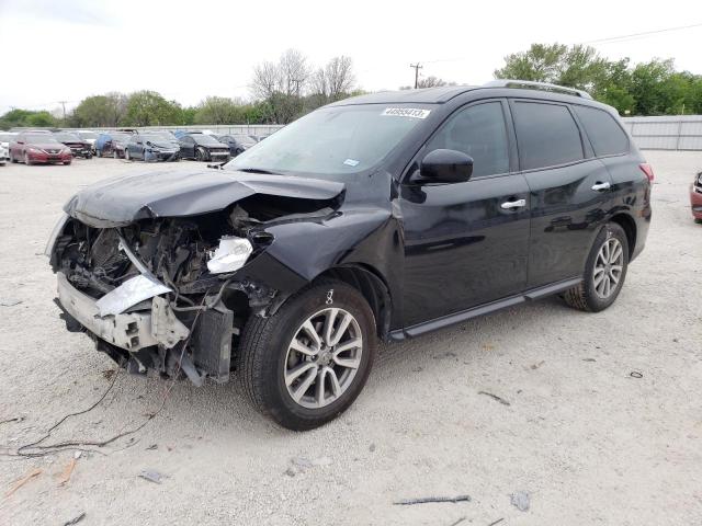 5N1AR2MNXEC735825 - 2014 NISSAN PATHFINDER S შავი ფოტო 1