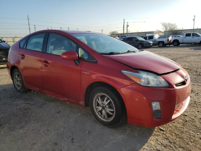 JTDKN3DU6A1026297 - 2010 TOYOTA PRIUS RED photo 4