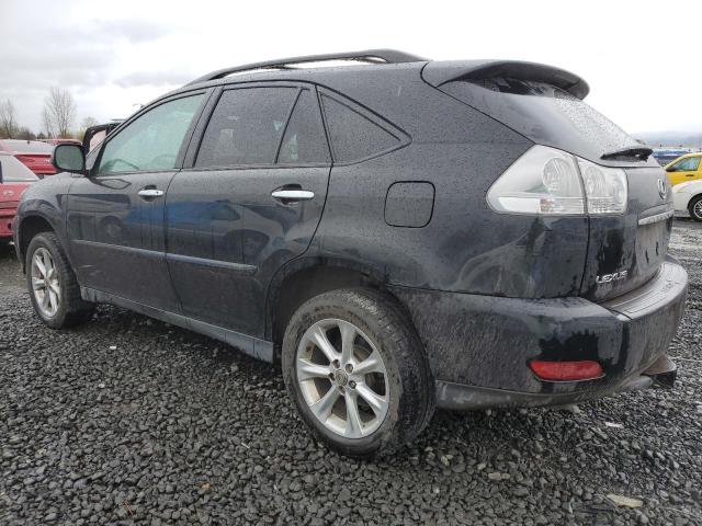 2T2HK31U58C060935 - 2008 LEXUS RX 350 BLACK photo 2