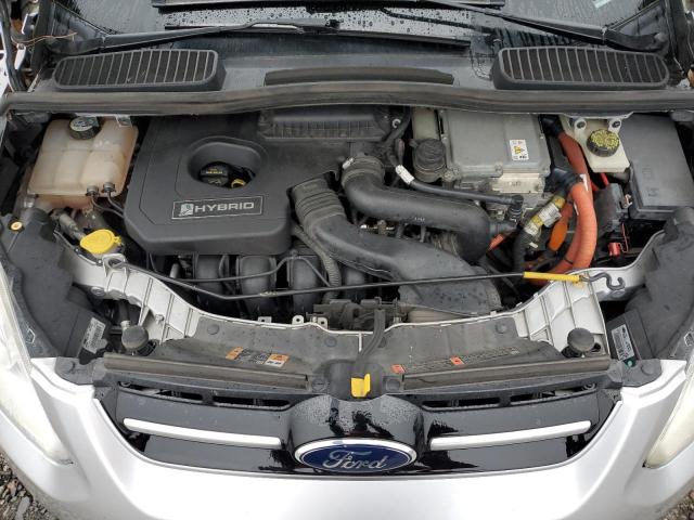 1FADP5AUXDL500799 - 2013 FORD C-MAX SE SILVER photo 11