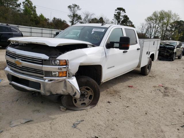 1GB1CUEG6FF650129 - 2015 CHEVROLET SILVERADO C2500 HEAVY DUTY WHITE photo 1