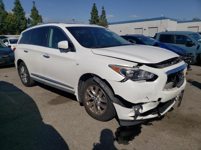 5N1AL0MN2EC509736 - 2014 INFINITI QX60 WHITE photo 4