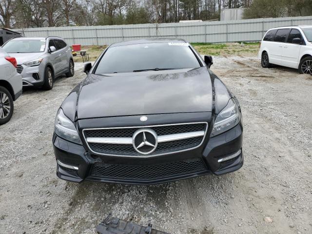 WDDLJ9BB7CA031683 - 2012 MERCEDES-BENZ CLS 550 4MATIC BLACK photo 5