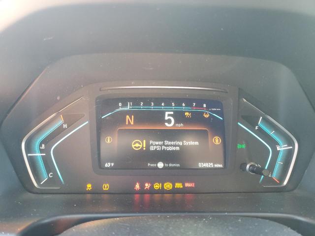 5FNRL6H73MB043256 - 2021 HONDA ODYSSEY EXL WHITE photo 9