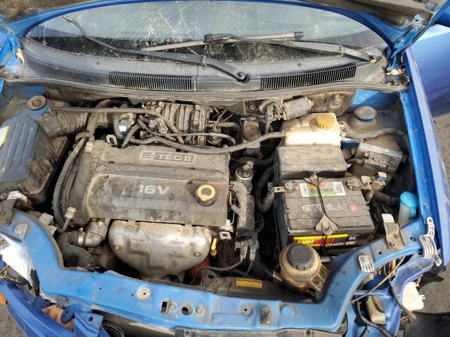 KL1TD56666B649347 - 2006 CHEVROLET AVEO BASE Mavi foto 11