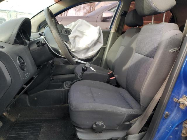 KL1TD56666B649347 - 2006 CHEVROLET AVEO BASE Mavi foto 7