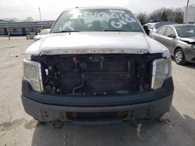 1FTMF1EM9BKD57993 - 2011 FORD F150 WHITE photo 5