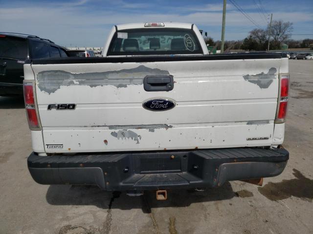 1FTMF1EM9BKD57993 - 2011 FORD F150 WHITE photo 6