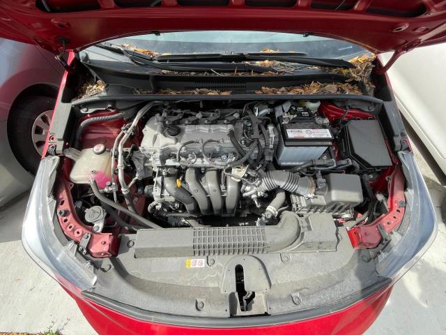 JTDEPMAE1MJ158365 - 2021 TOYOTA COROLLA LE RED photo 7