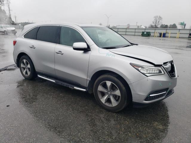 5FRYD4H26EB031426 - 2014 ACURA MDX SILVER photo 4