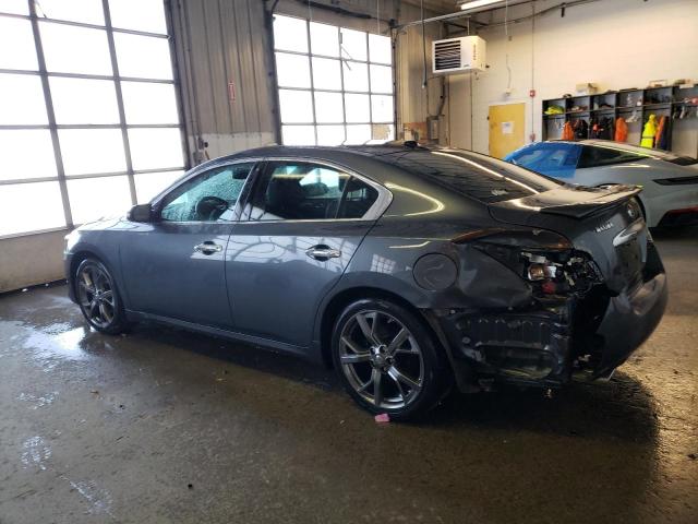 1N4AA5AP3DC805639 - 2013 NISSAN MAXIMA S GRAY photo 2