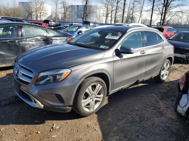 WDCTG4GB1FJ174082 - 2015 MERCEDES-BENZ GLA 250 4MATIC GRAY photo 1