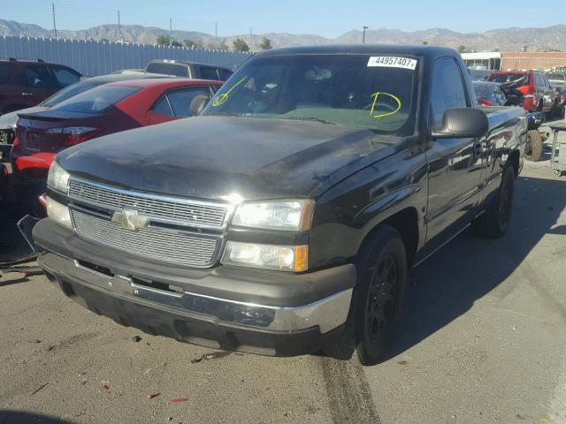 1GCEC14X27Z141295 - 2007 CHEVROLET SILVERADO C1500 CLASSIC  photo 2