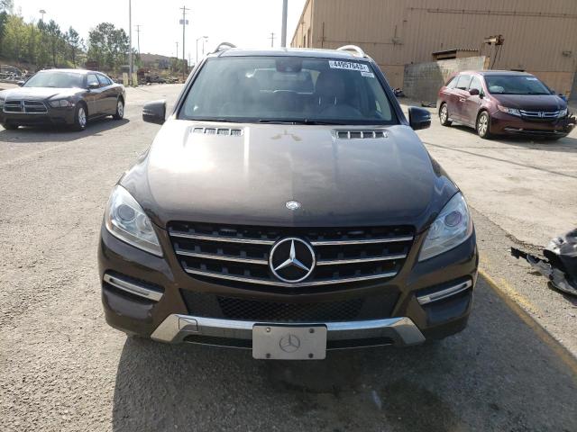 4JGDA5HB1CA009947 - 2012 MERCEDES-BENZ ML 350 4MATIC BROWN photo 5