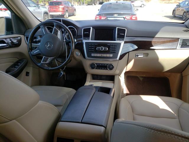 4JGDA5HB1CA009947 - 2012 MERCEDES-BENZ ML 350 4MATIC BROWN photo 8