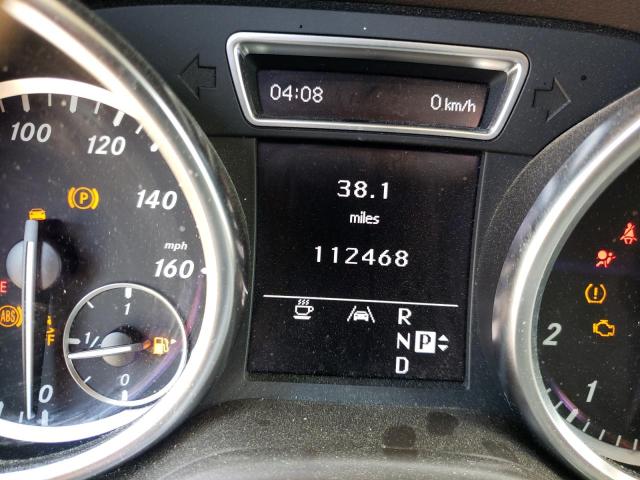 4JGDA5HB1CA009947 - 2012 MERCEDES-BENZ ML 350 4MATIC BROWN photo 9