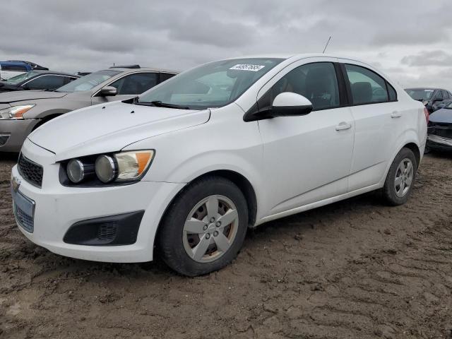 1G1JA5SH2F4116442 - 2015 CHEVROLET SONIC LS WHITE photo 1