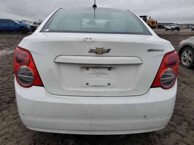 1G1JA5SH2F4116442 - 2015 CHEVROLET SONIC LS WHITE photo 6